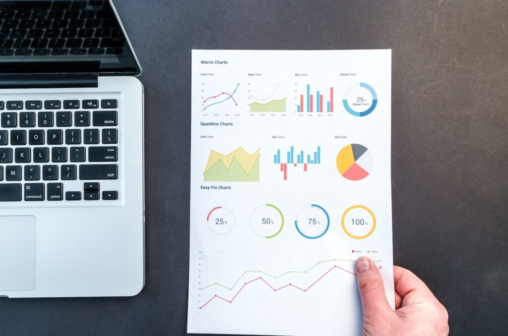 construction project reporting tools displayed on sheet