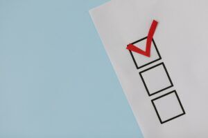 check box for vote when communicating with your community