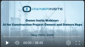 AI for construction project owners