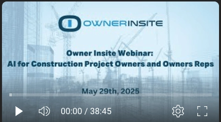 AI for construction project owners
