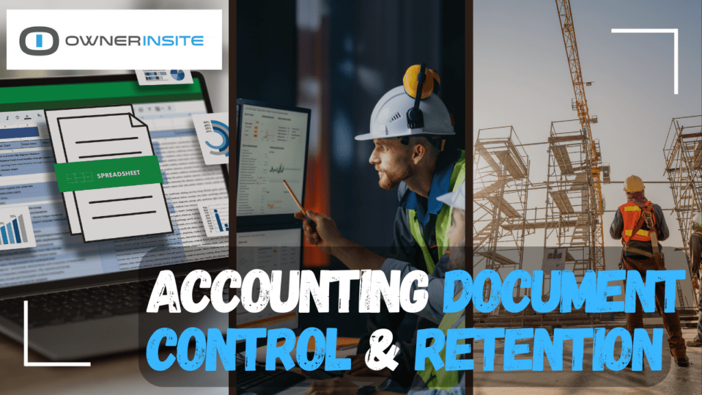 Accounting Document Control & Retention in Construction Industry ...