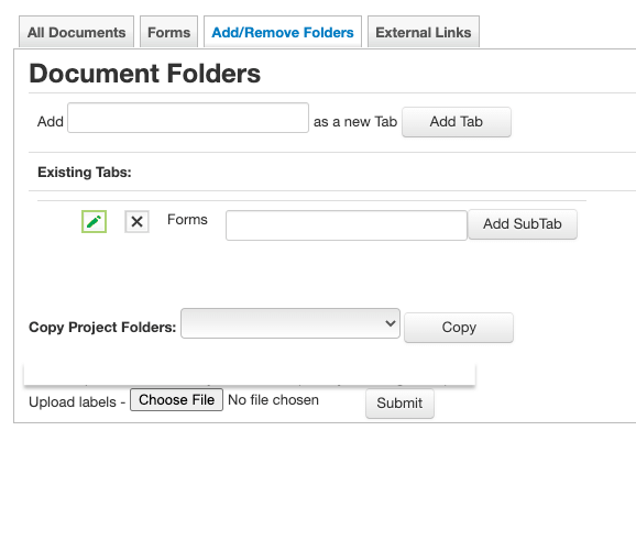 creating folder structure