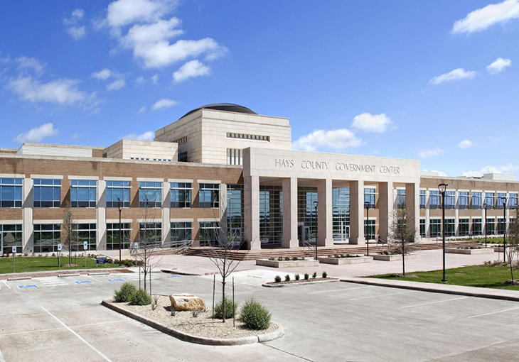 hays county government center built with owner insite