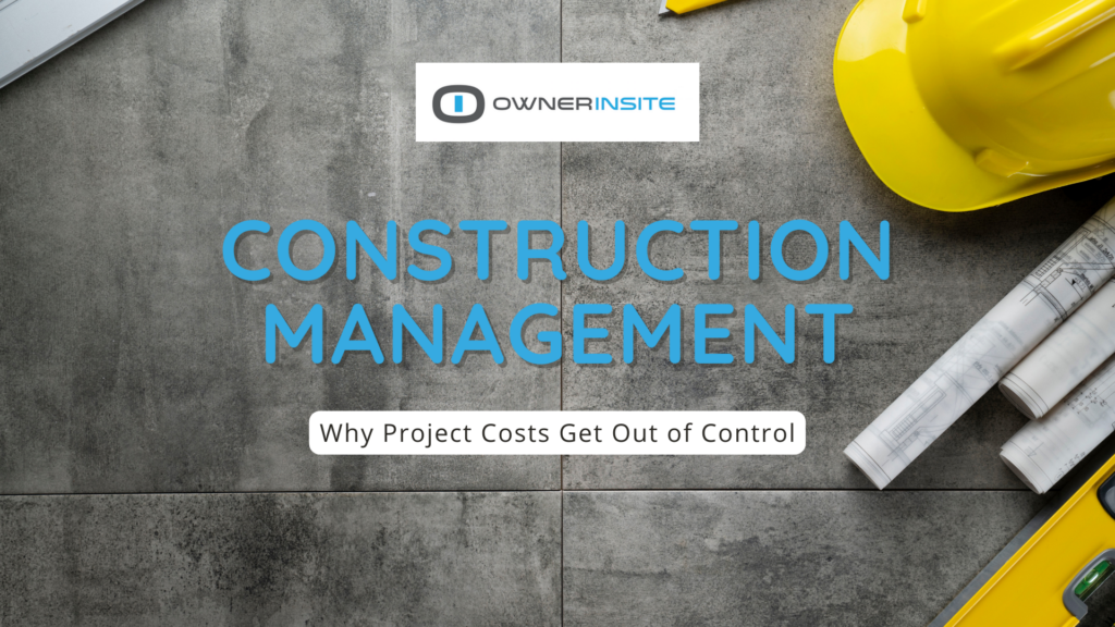 construction management with owner insite